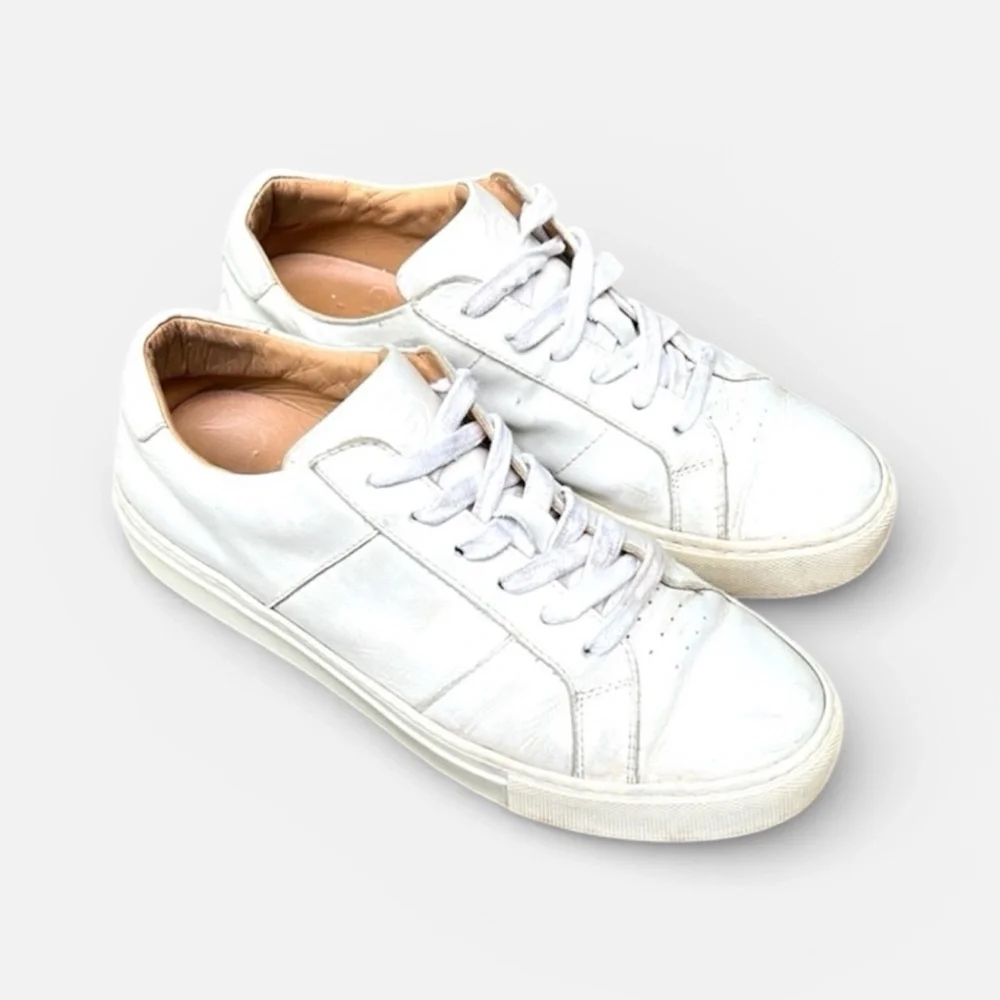Greats Royale Leather Sneakers in White Size 8